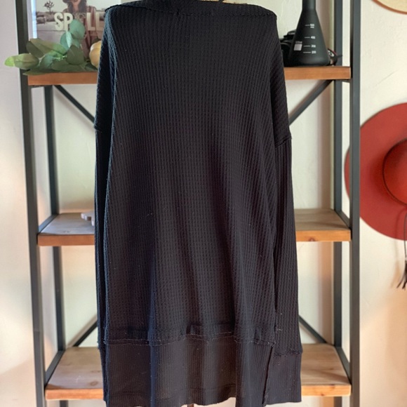 Free People | Black North Shore Thermal | S - Picture 8 of 16